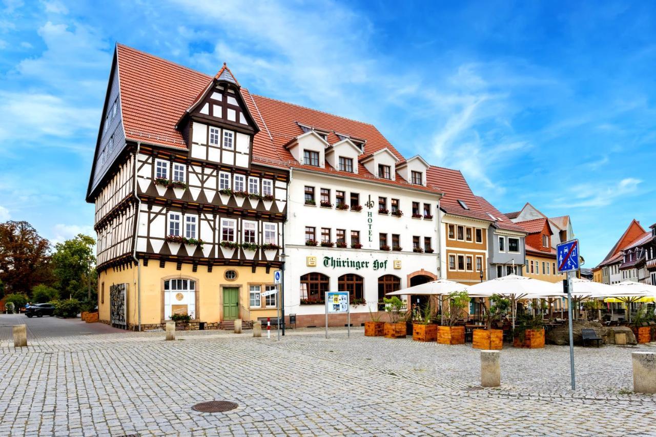 Hotel-Restaurant Thueringer Hof Бад-Франкенхаузен-Кифхойзер Экстерьер фото