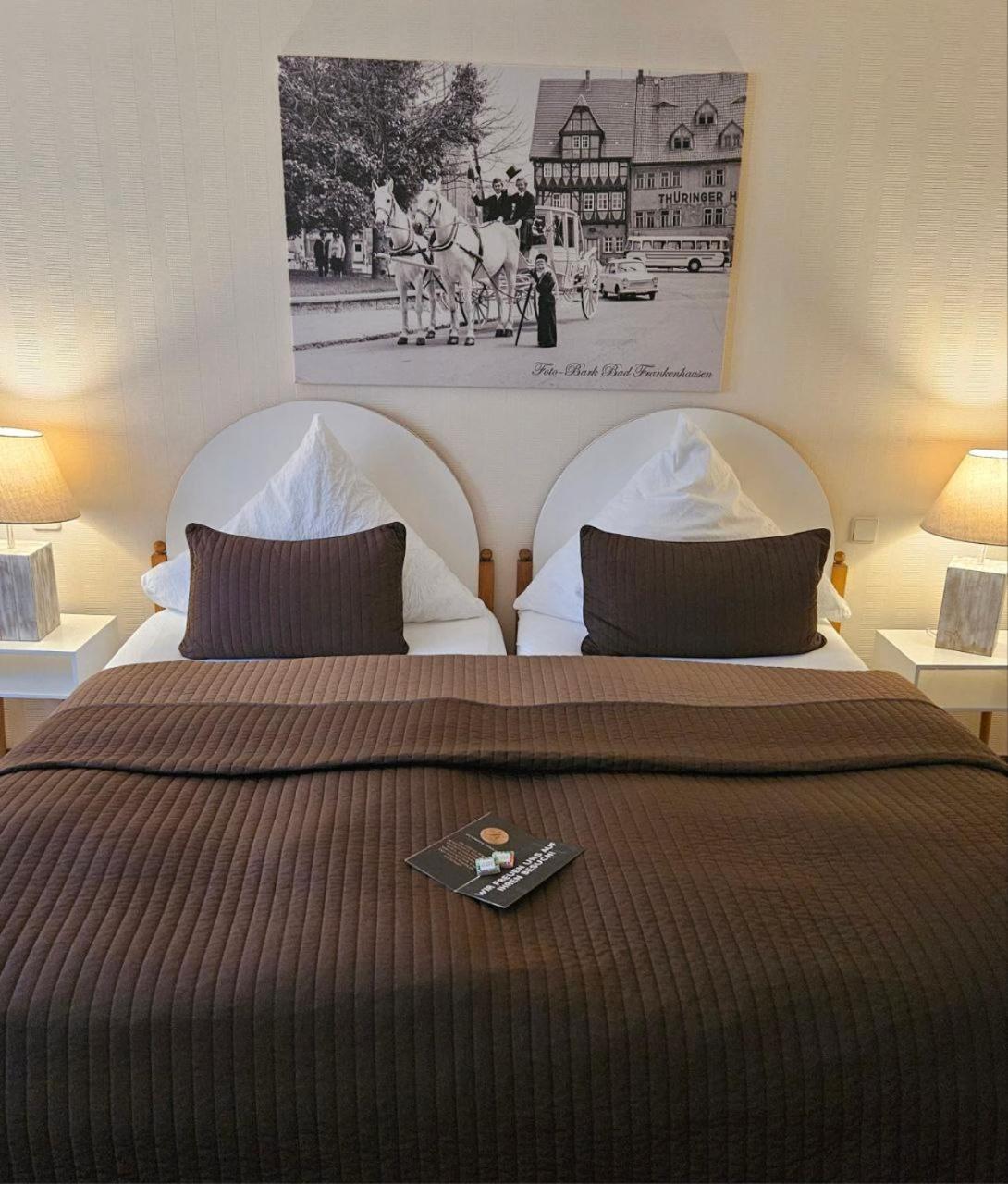 Hotel-Restaurant Thueringer Hof Бад-Франкенхаузен-Кифхойзер Экстерьер фото