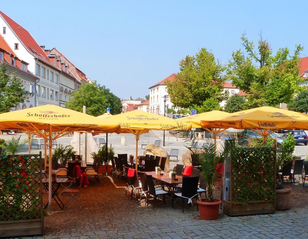 Hotel-Restaurant Thueringer Hof Бад-Франкенхаузен-Кифхойзер Экстерьер фото