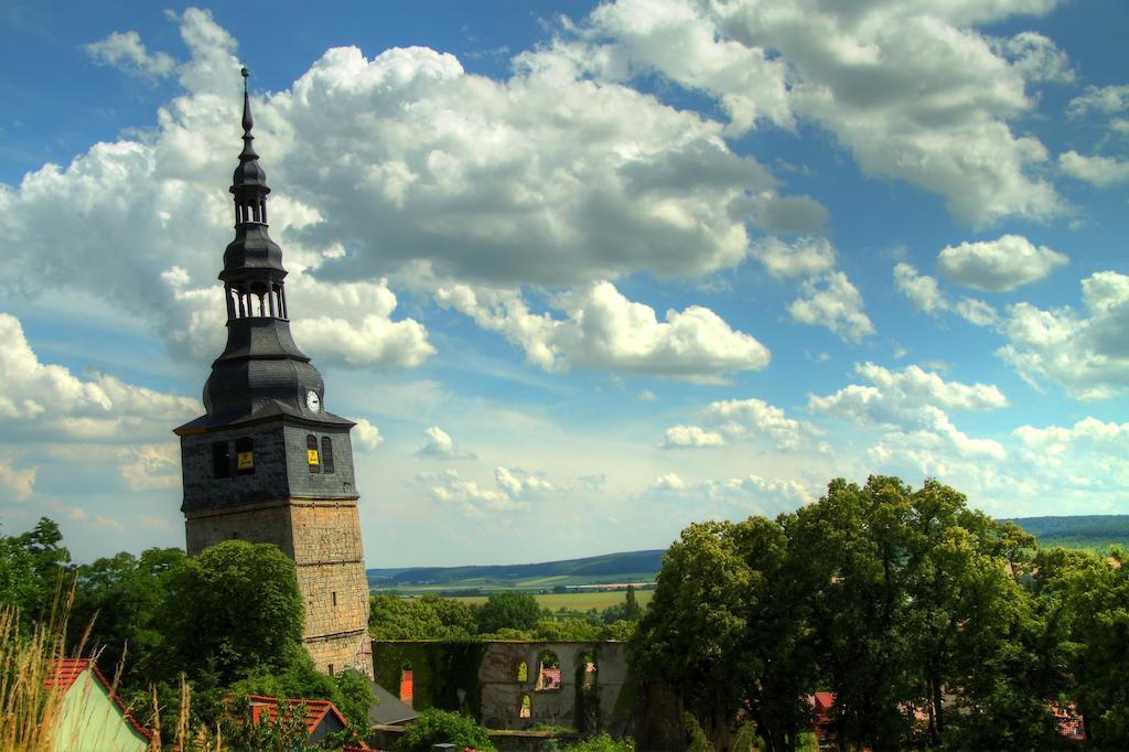 Hotel-Restaurant Thueringer Hof Бад-Франкенхаузен-Кифхойзер Экстерьер фото