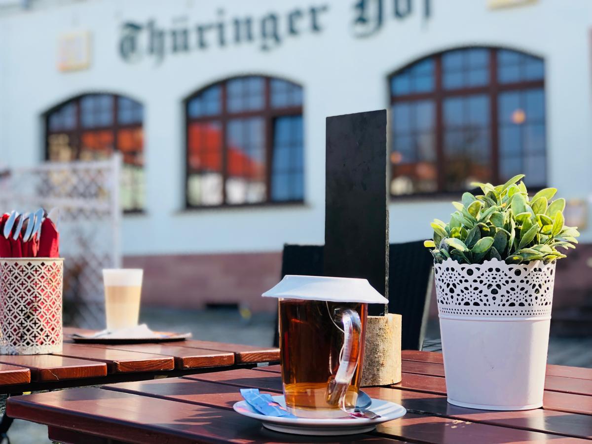 Hotel-Restaurant Thueringer Hof Бад-Франкенхаузен-Кифхойзер Экстерьер фото